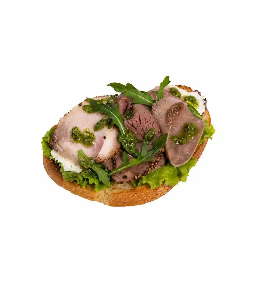 Брускетта Мясная