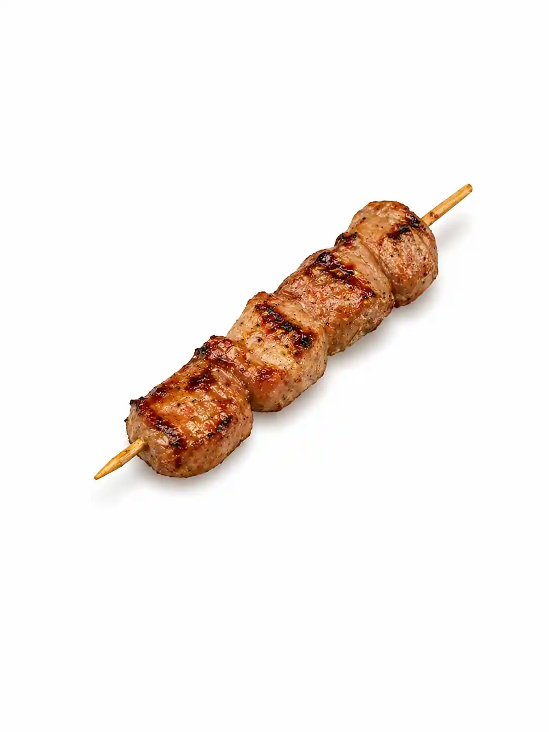 Шашлык из свинины с овощами
